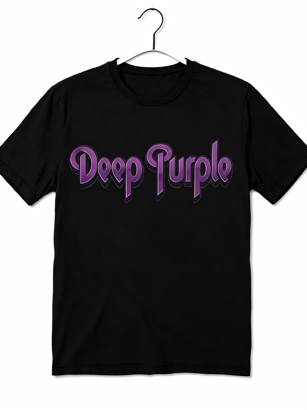 Deep Purple Retro Logo Womens Mens T-shirt Unisex